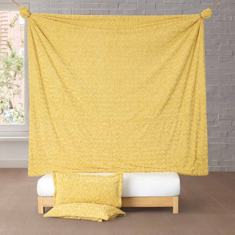 Obsessed - Coma Inducer® Oversized Comforter Set - Turmeric Yellow