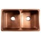 preview thumbnail 4 of 12, Rivera Copper 32" Double Bowl Undermount Kitchen Sink