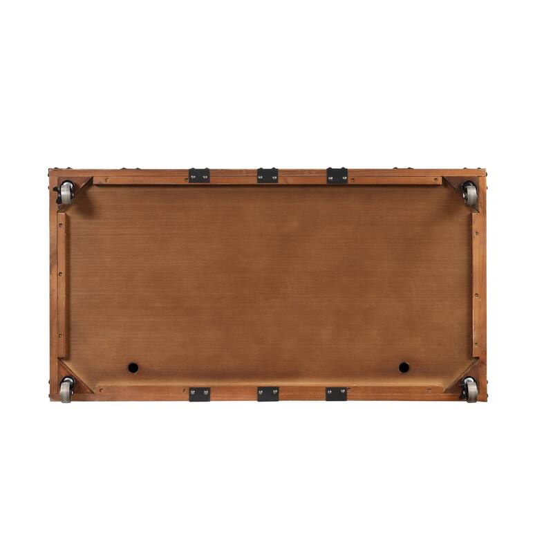 Brenton Natural Reclaimed Wood 41" Trunk Table