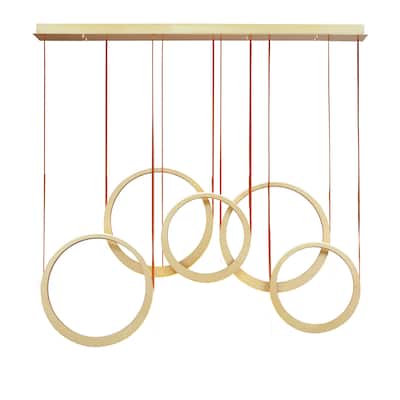 Tether 5-Light LED Pendant