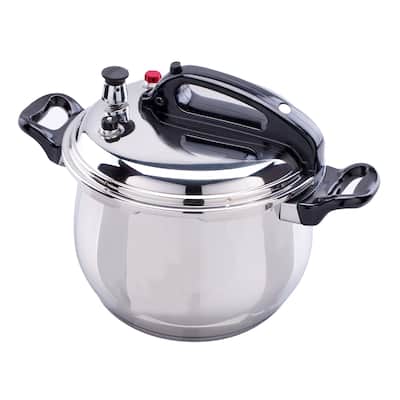 Bene Casa stainless-steel, 5.3-quart Pressure Cooker, 5-liter capacity pressure cooker