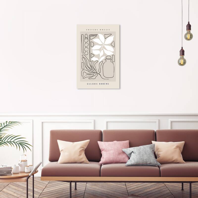 Wynwood Studio Canvas Floral and Botanical Botanical 2022 Edition Black and Modern & Contemporary Wall Art Canvas Print - 20 x 30