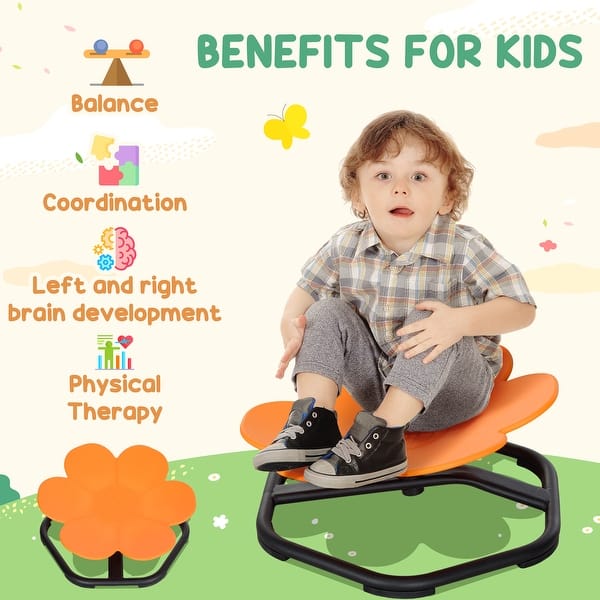 Bestolf Spinning Chair, Kids Swivel Chair, Autistic Kids Sensory Swivel
