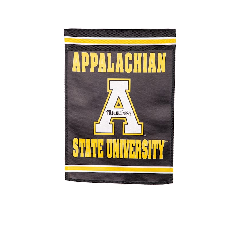 Embossed Suede Flag, Garden Size, Appalachian State