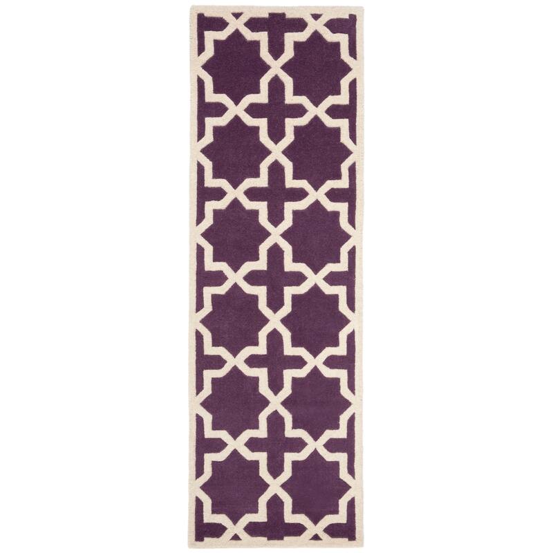 SAFAVIEH Handmade Chatham Begie Modern Moroccan Wool Rug