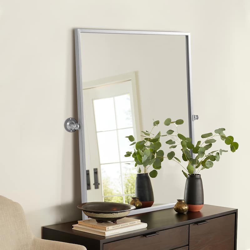 Modern Iron Wall-mount Decor Hanging Glam Mirror
