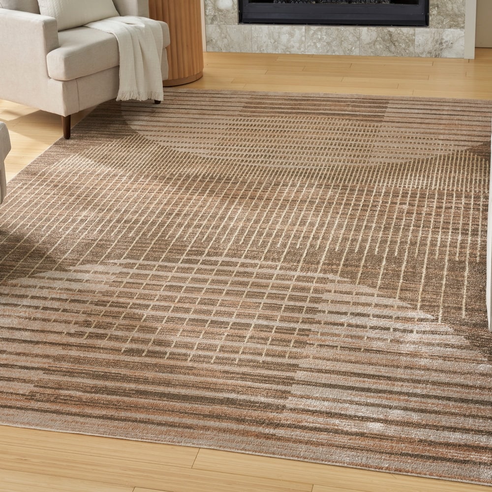 Nourison Astra Machine Washable Indoor Only Graphic Area Rug