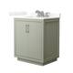 Option Light Green / Giotto Quartz Top / Brushed Nickel