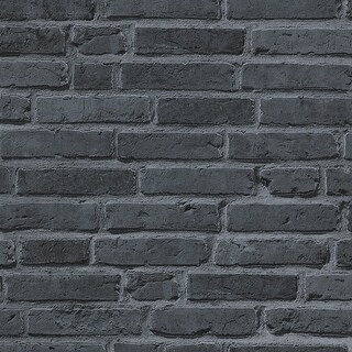 Galerie Wallcoverings Bricks and More Collection Contemporary Brickshire Residents Vinyl on Non-woven Wallpaper Roll