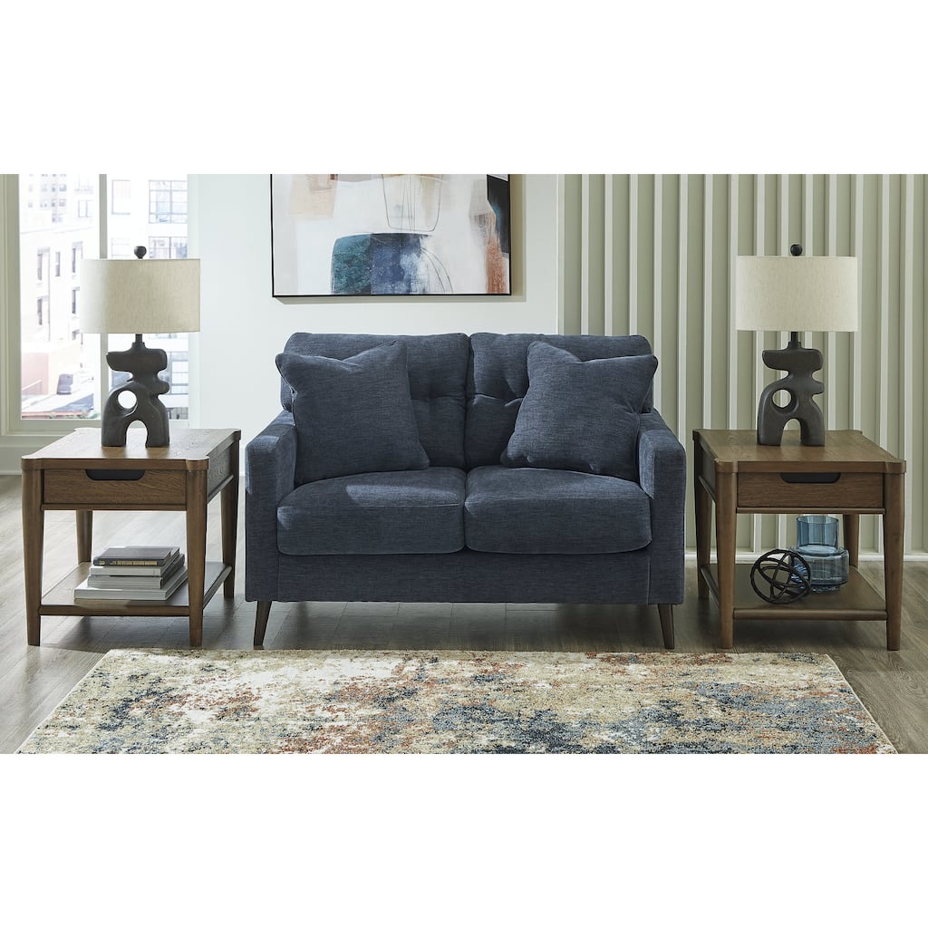 Signature Design by Ashley Bixler Loveseat - 57" W x 38" D x 37" H