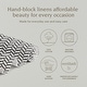 preview thumbnail 11 of 91, Over&back Hand-Blocked Printed Cotton Table Runner - Machine Washable