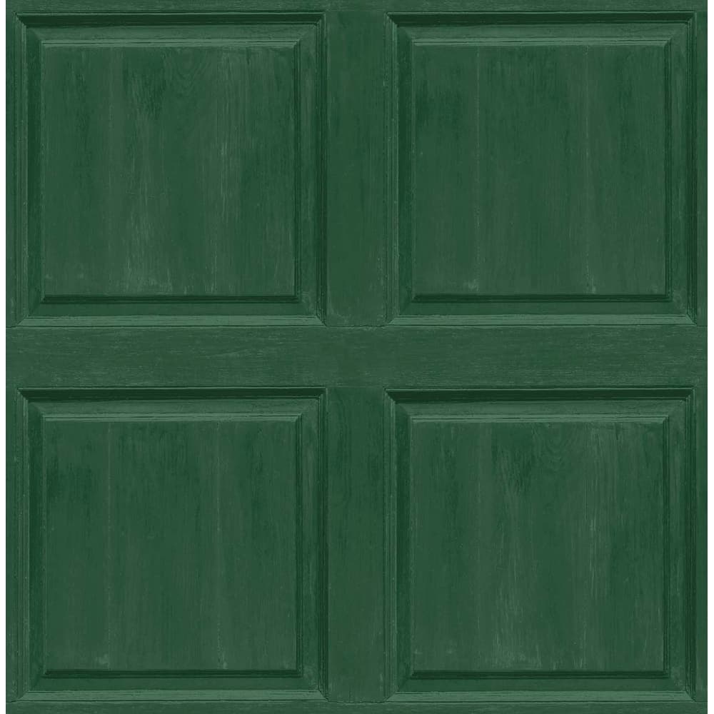 Arthouse Washed Faux Panel Peel and Stick Wallpaper