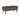Upholstered Storage Bench, Black and White