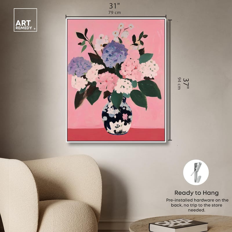 Flower Pot Dream I Canvas by Art Remedy