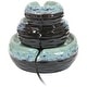 preview thumbnail 7 of 6, Sunnydaze 3-Tier Modern Textured Bowls Ceramic Indoor Tabletop Water Fountain - 7-Inch