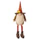 Glitzhome Fabric Gnome Holiday Decor - Fall Gnome Sitter