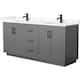 Option Dark Gray / Giotto Quartz Top / Matte Black