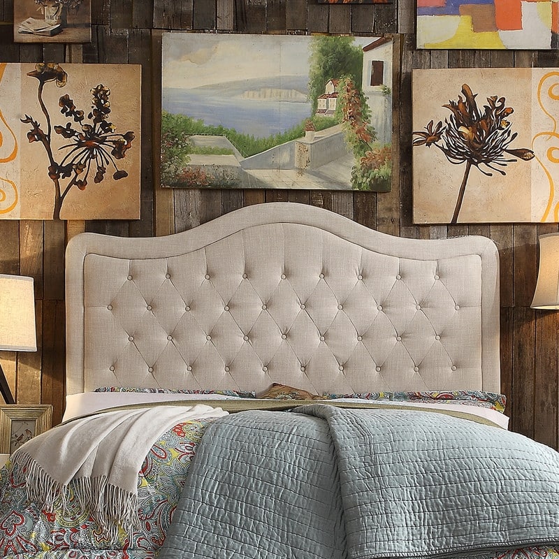 Copper Grove Alyssa Upholstered Low Profile Standard Bed