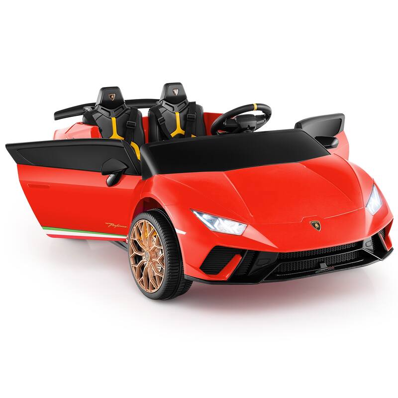 24V Battery Powered Ride-On Toy Car for Kids 3-8 with Parental Remote and Adjustable Speed - 54" x 31.5" x 19.5" (L x W x H)