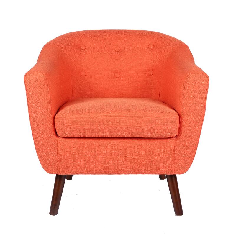 Carson Carrington Junsele Linen Upholstery Club Accent Chair