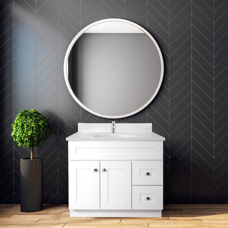 Design House 216259 Brookings 37" Free Standing Single Basin Vanity