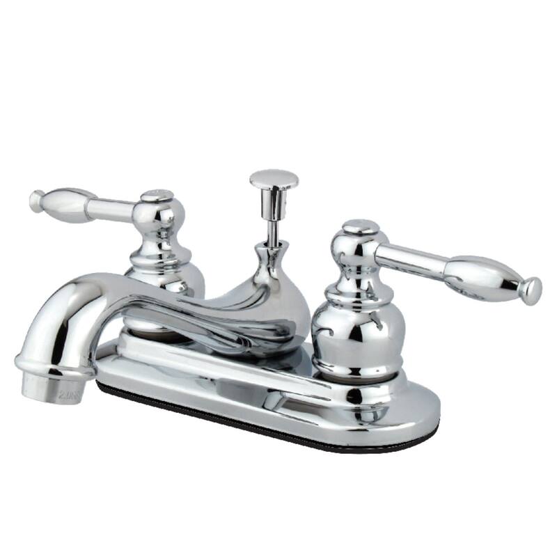 Kingston Brass 1.2 GPM Centerset Bathroom Faucet with Pop-Up Drain