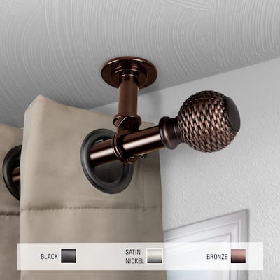 InStyleDesign Kray 1 inch Diameter Ceiling Curtain Rod/ Room Divider