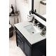 preview thumbnail 14 of 34, James Martin Vanities Brittany 36" Single Vanity, Black Onyx