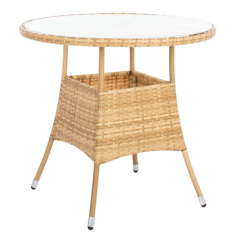 SAFAVIEH Outdoor Hanane 5-Piece Bistro Set - 32Wx32Dx34H