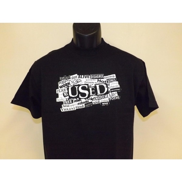 the used band shirt