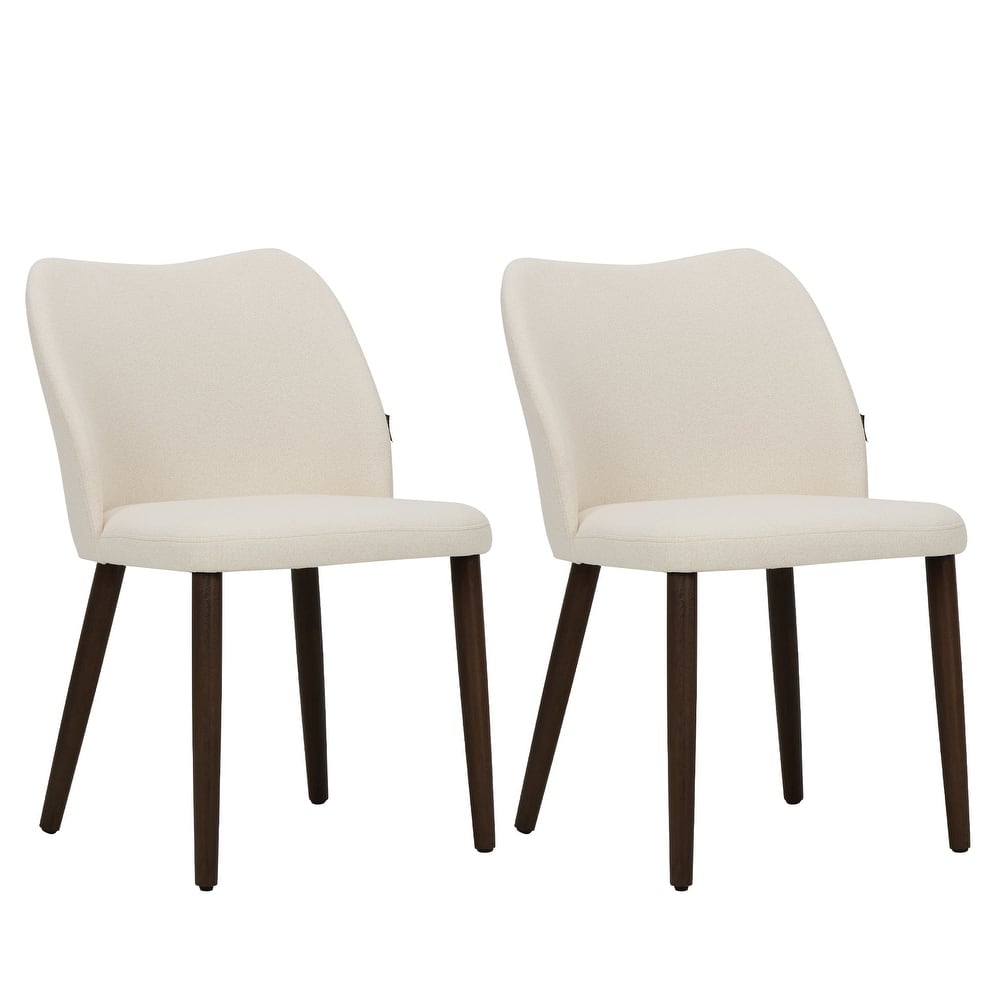 Modern Dining Chairs Upholstered Kitchen Chairs (set of 2)