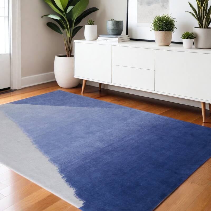 HomeRoots Geometric Casual Rectangle Area Rug - 72.00 in. x 48.00 in.  x 0.51 in.