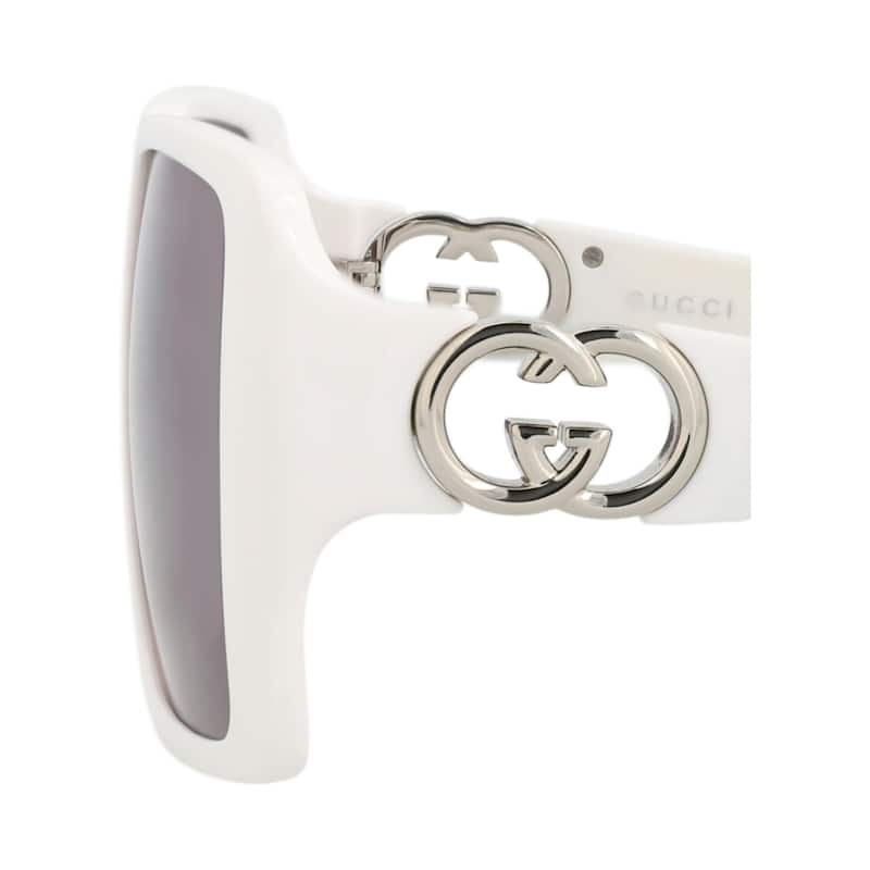 Gucci Square-Frame Injection Sunglasses