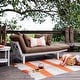 preview thumbnail 22 of 48, Cambridge Casual West Lake Convertible Wood Outdoor Sofa Daybed
