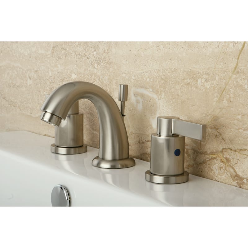 Kingston Brass Nuvo Fusion Bathroom Faucet - Free Pop Up Drain