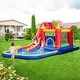 preview thumbnail 3 of 15, Costway 9-in-1 Inflatable Bounce Castle with Waterslide Splash Pool