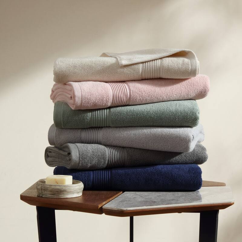 SÖMN 2-Piece Supima Cotton Anti-Microbial Bath Towel Set
