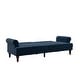 preview thumbnail 16 of 41, The Novogratz Upholstered Cassidy Futon Convertible Couch