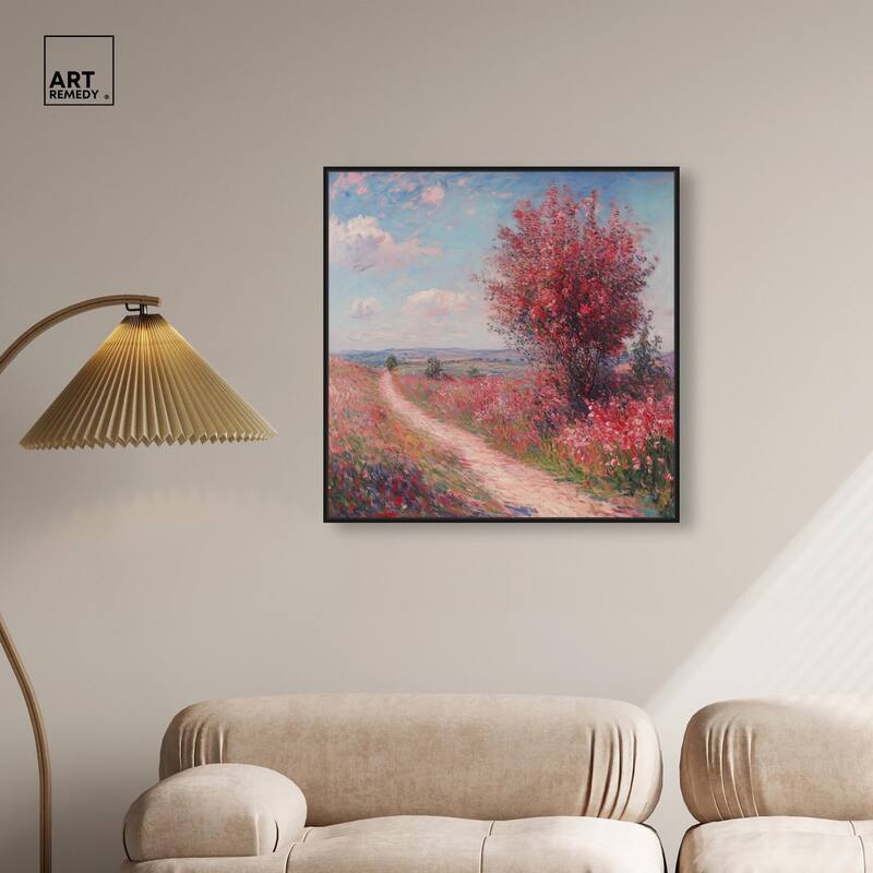 Pourville Breeze Canvas by Art Remedy