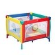 preview thumbnail 1 of 11, Kinbor Baby Playard Portable Playpen with Mattress Fordable Activity Safety Play for Toddler Boys Girls Fun Time 39inch x 39inch Multi