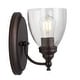 preview thumbnail 2 of 82, Magnolia Metal/Glass LED Vanity, by JONATHAN Y 1-Light - Oil Rubbed Bronze