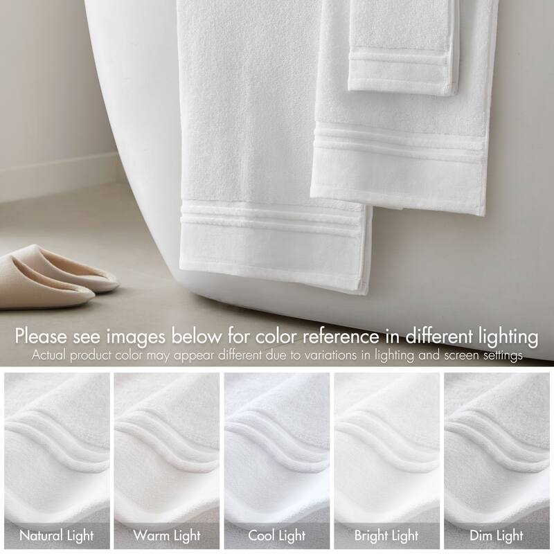 Madison Park Roan Border 6 Piece Towel Set