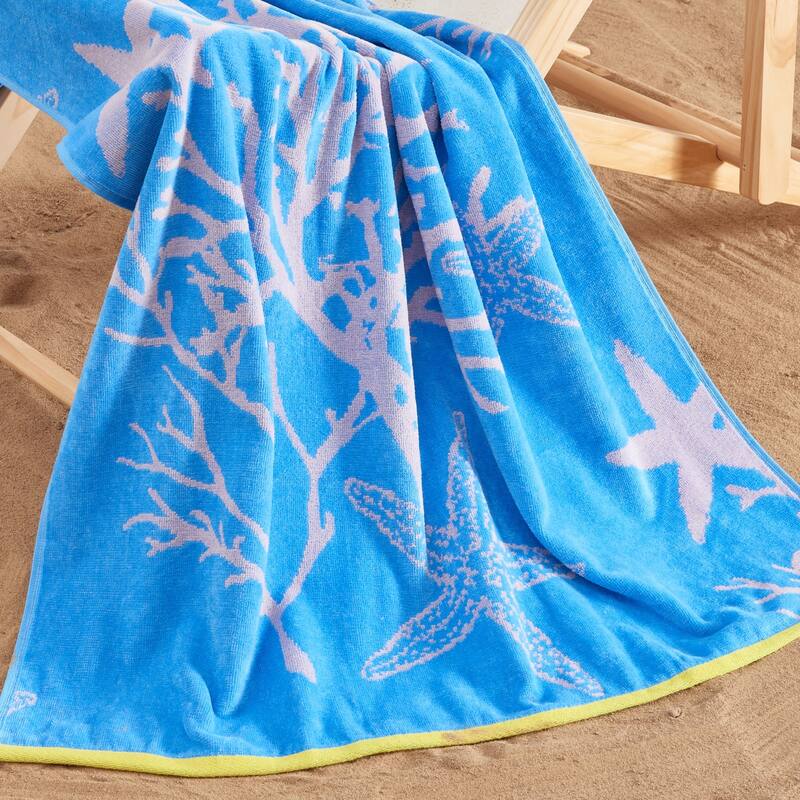 Luxurious Cotton Printed Beach Towel