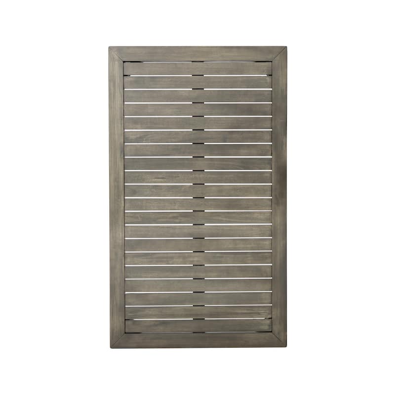 Remy Outdoor Acacia Wood 4 Pieces Patio Chat Set by Christopher Knight Home