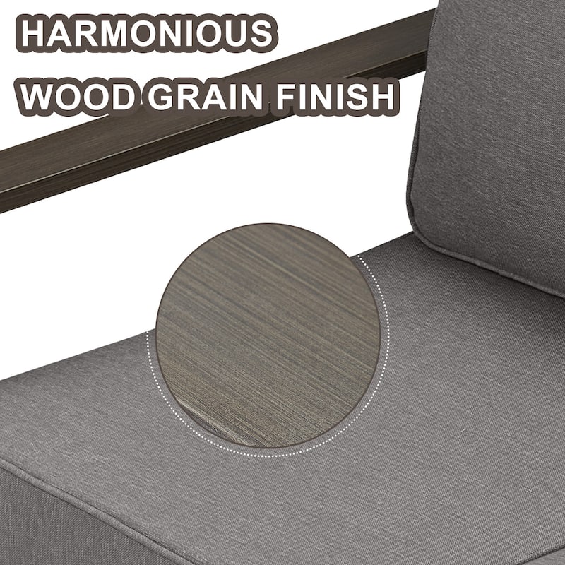 Meyreso Wicker Outdoor Patio Fire Pit Set with Swivel Gliders and Olefin Cushions