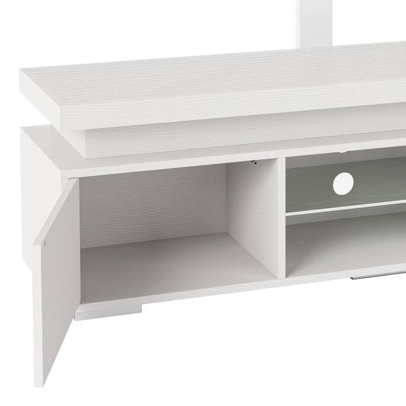 LED TV Stand Media Cabinet with Storage Height for 65" 70" TVs - 58 inches
