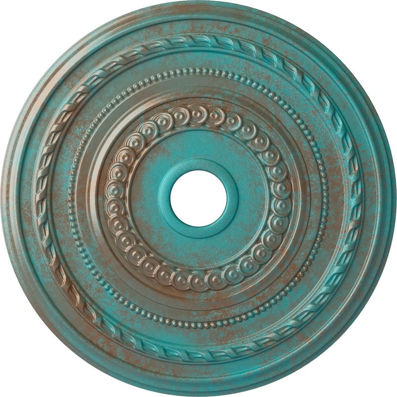 25 3/8"OD x 3 3/8"ID x 1 3/8"P Cole Ceiling Medallion