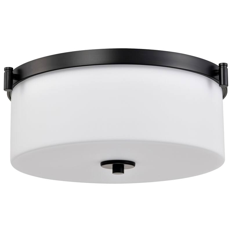 Nuvo Lighting 60/8207 Liam 3 Light 17" Wide Flush Mount Drum Ceiling