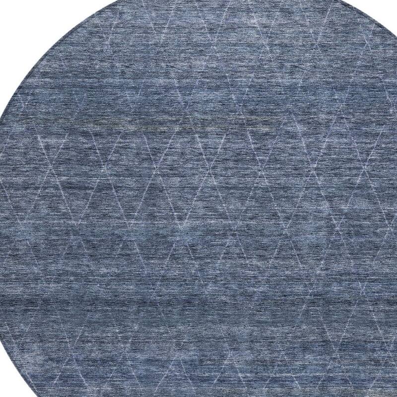 HomeRoots Geometric Transitional Rectangle Outdoor Rug