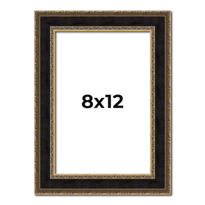 8x12 Frame Gold Antique Vintage Sold Wood Picture Frame | 1.75 Inch
